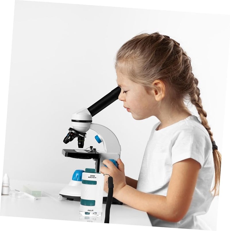 Portable Microscope For Science Experiments Educational Tool For School Projects Biology Exploration - Image 3